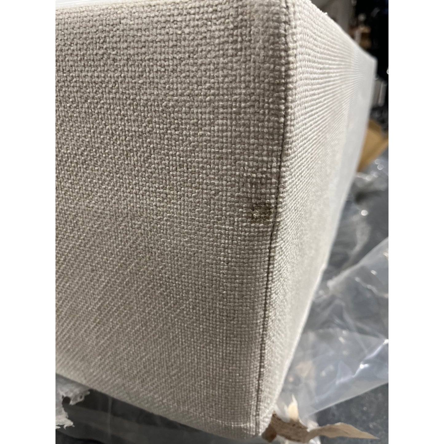 Odine seng med oppbevaring, beige, 120x200 cm