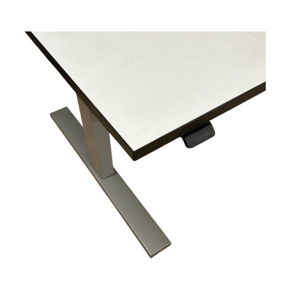 El hev/senk bord fra Linak, hvit, 140x80 cm