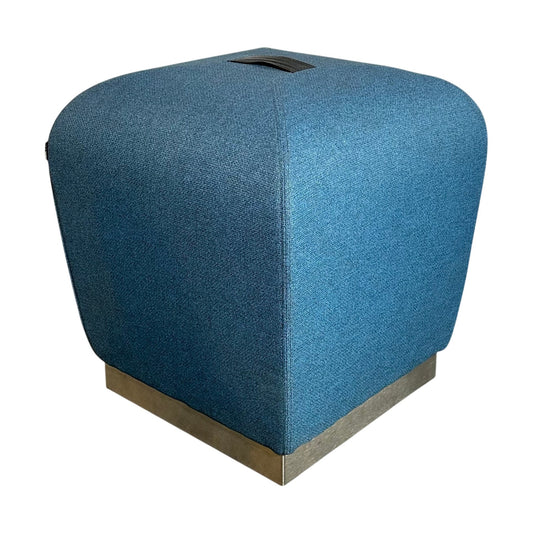 Misto puff fra ForaForm, blågrå, 40x40x43 cm