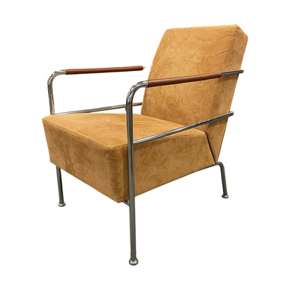 Lammhults loungestol, Gunilla Allard, brun