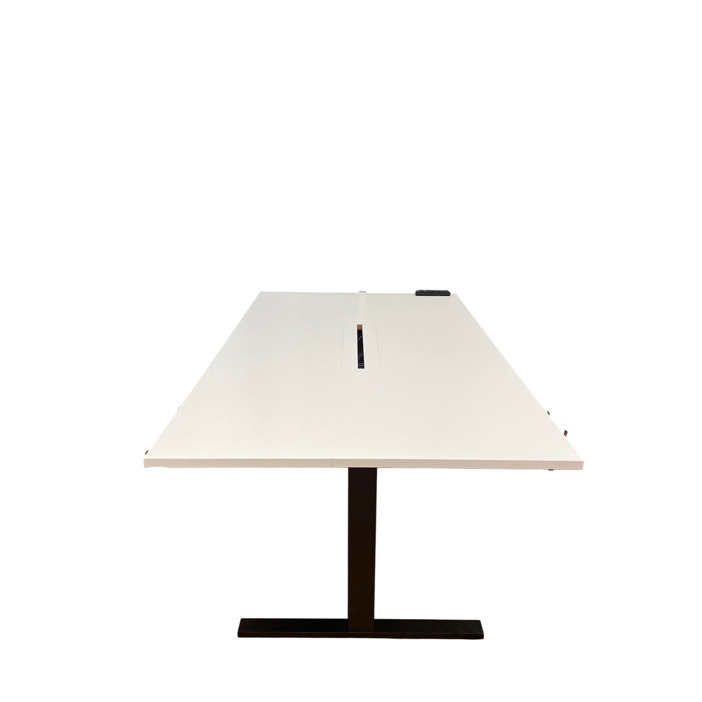 Møtebord, hvit plate, 180x100 cm