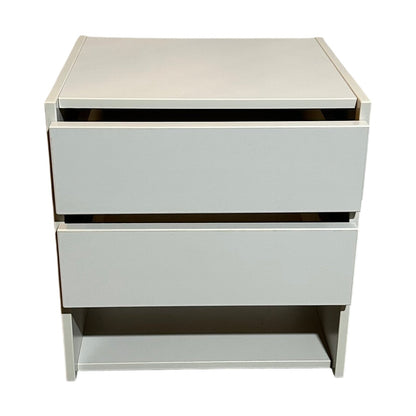 Aarsland skuffekasett i grå, 2 skuffer, 36x36x36