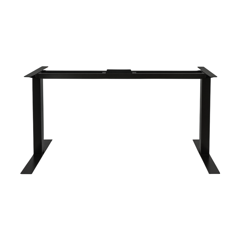 Svart elektrisk hev/senk understell fra LINAK, 100x73 cm