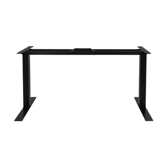 Svart elektrisk hev/senk understell fra LINAK, 100x73 cm