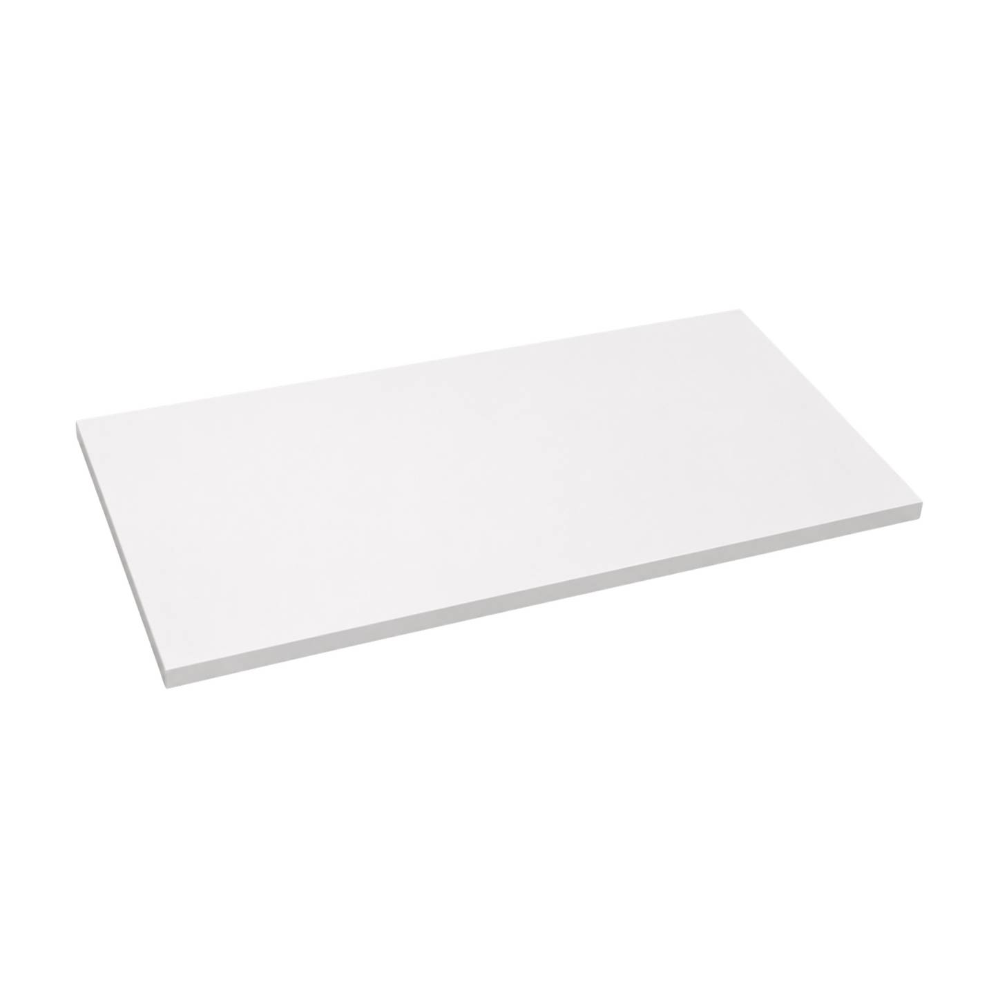 (140x80) Bordplate i hvit