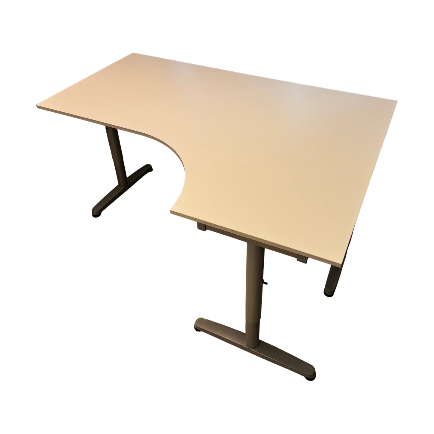 Galant skrivebord 160x120 cm, høyresving, IKEA