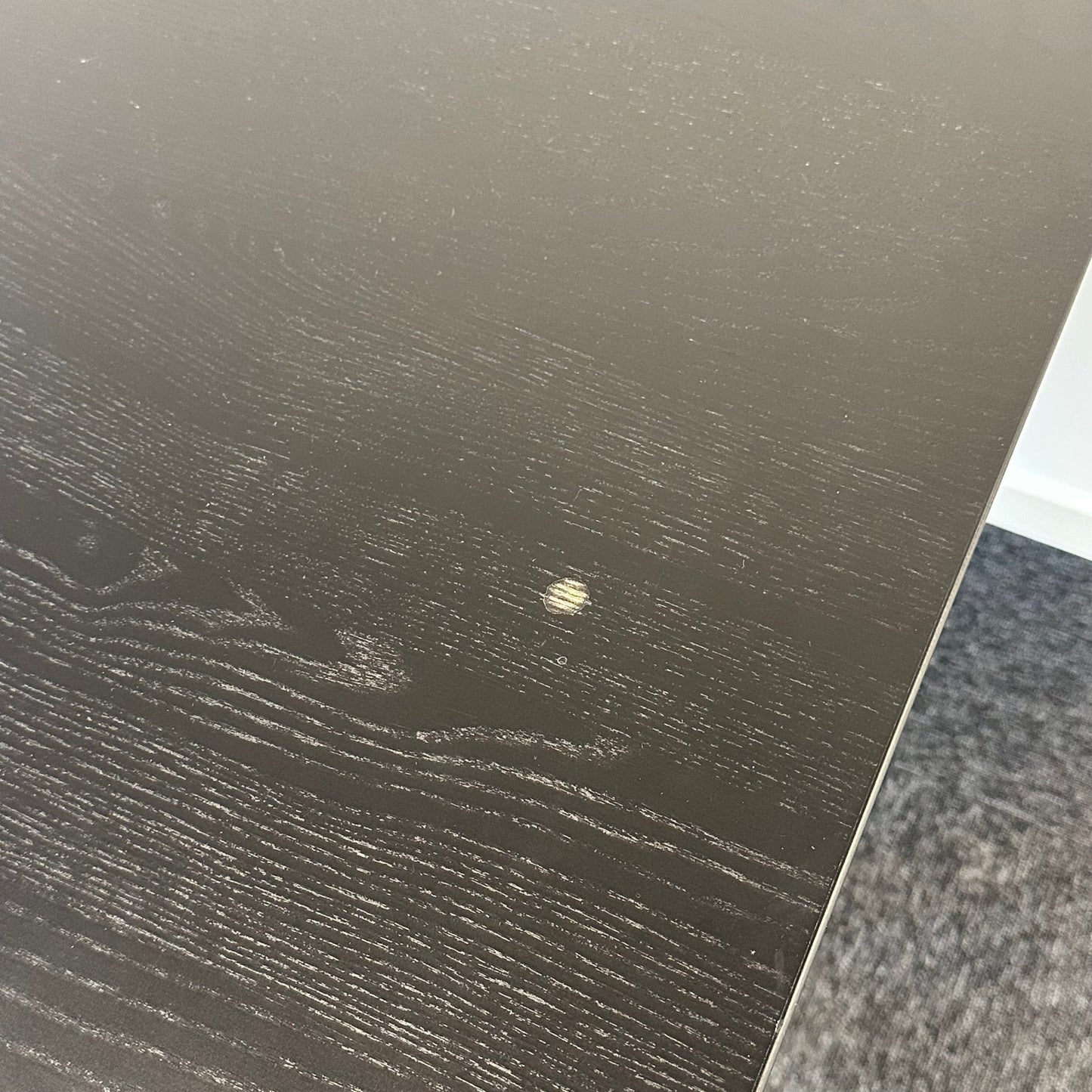 Bekant elektrisk hev/senk skrivebord fra IKEA, svart, 160x110 cm