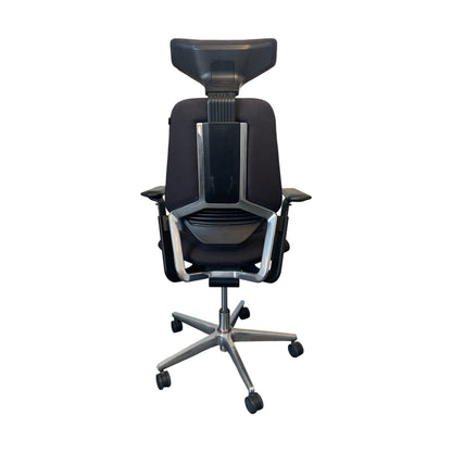 Kontorstol SAVO S3, svart stoff