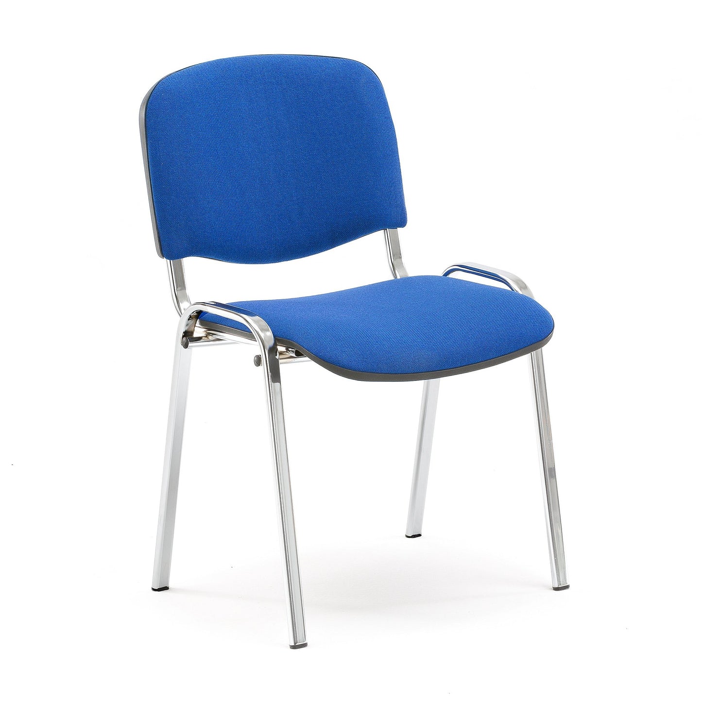 Konferansestol NELSON fra AJ Produkter, blå/krom