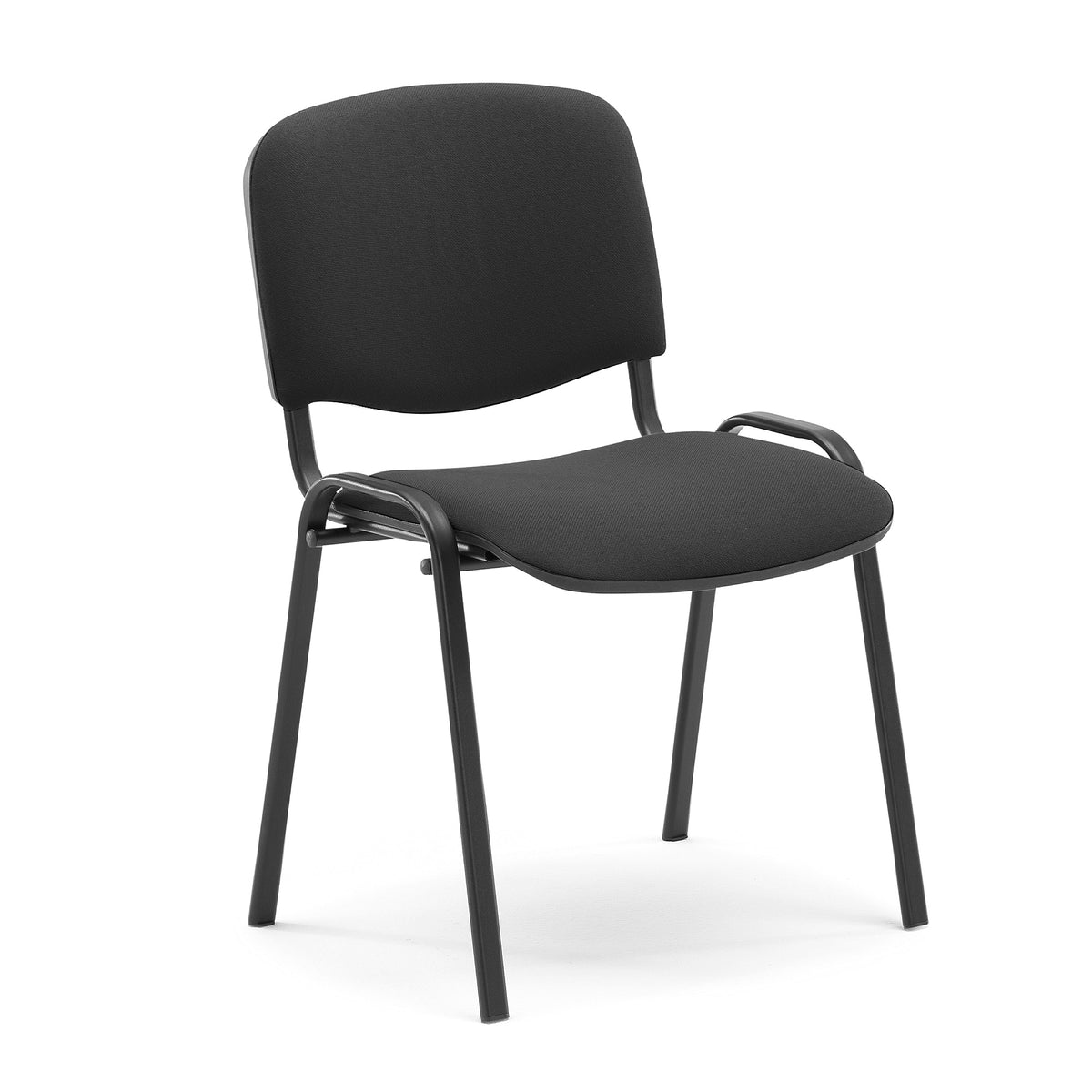 Konferansestol NELSON, 4-pk., svart
