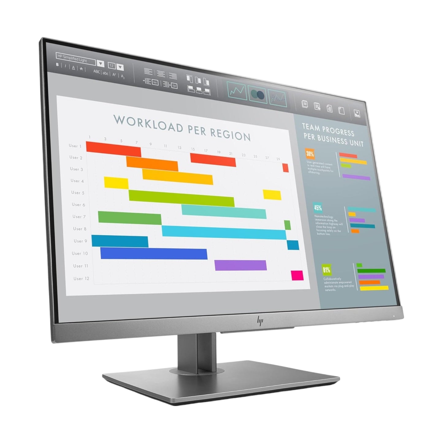 HP ELITEDISPLAY E243I 23,8" LED SKJERM