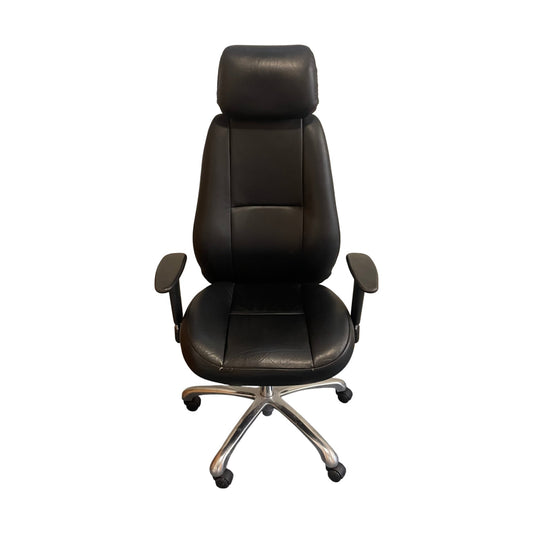 Zenit kontorstol i skinn fra Gerdmans