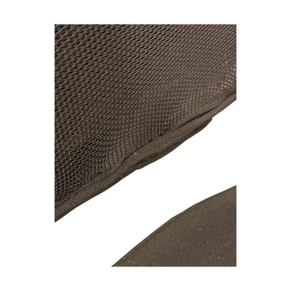 Brunner Fina Soft møteromsstol, svart mesh og krom ben