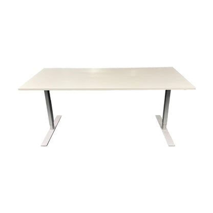 Elektrisk hev/senk skrivebord 180x80 cm, hvit, Linak