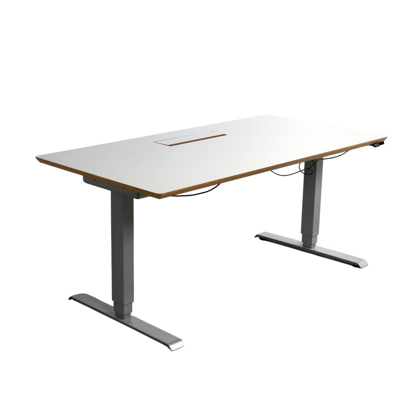 Skrivebord, elektrisk hev/senk fra LINAK. 160x90 cm