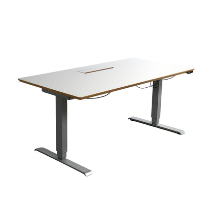 Skrivebord, elektrisk hev/senk fra LINAK. 160x90 cm