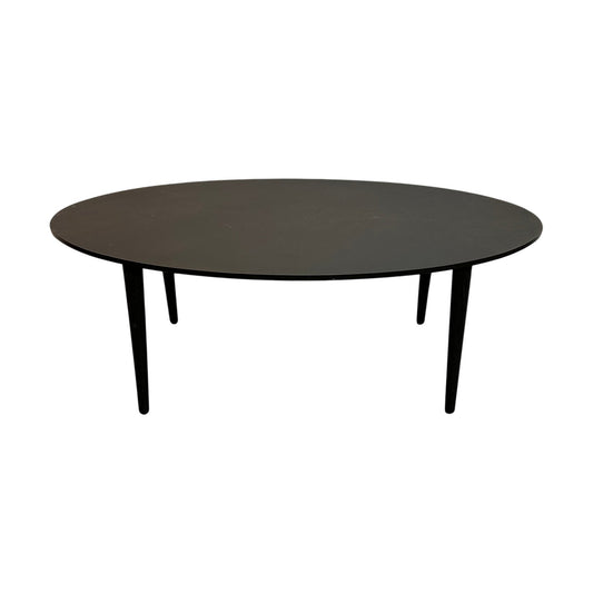 Snedkergaarden sofabord, sort, 120x60 cm