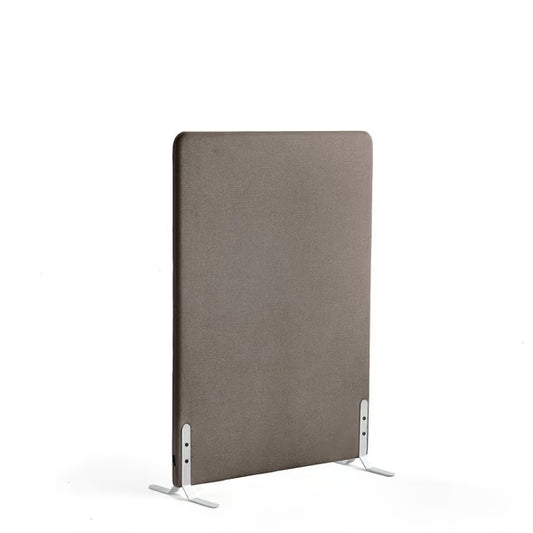 ZONE skillevegg fra AJ Produkter, 100 x 136 cm, stoff Hush, hvite ben