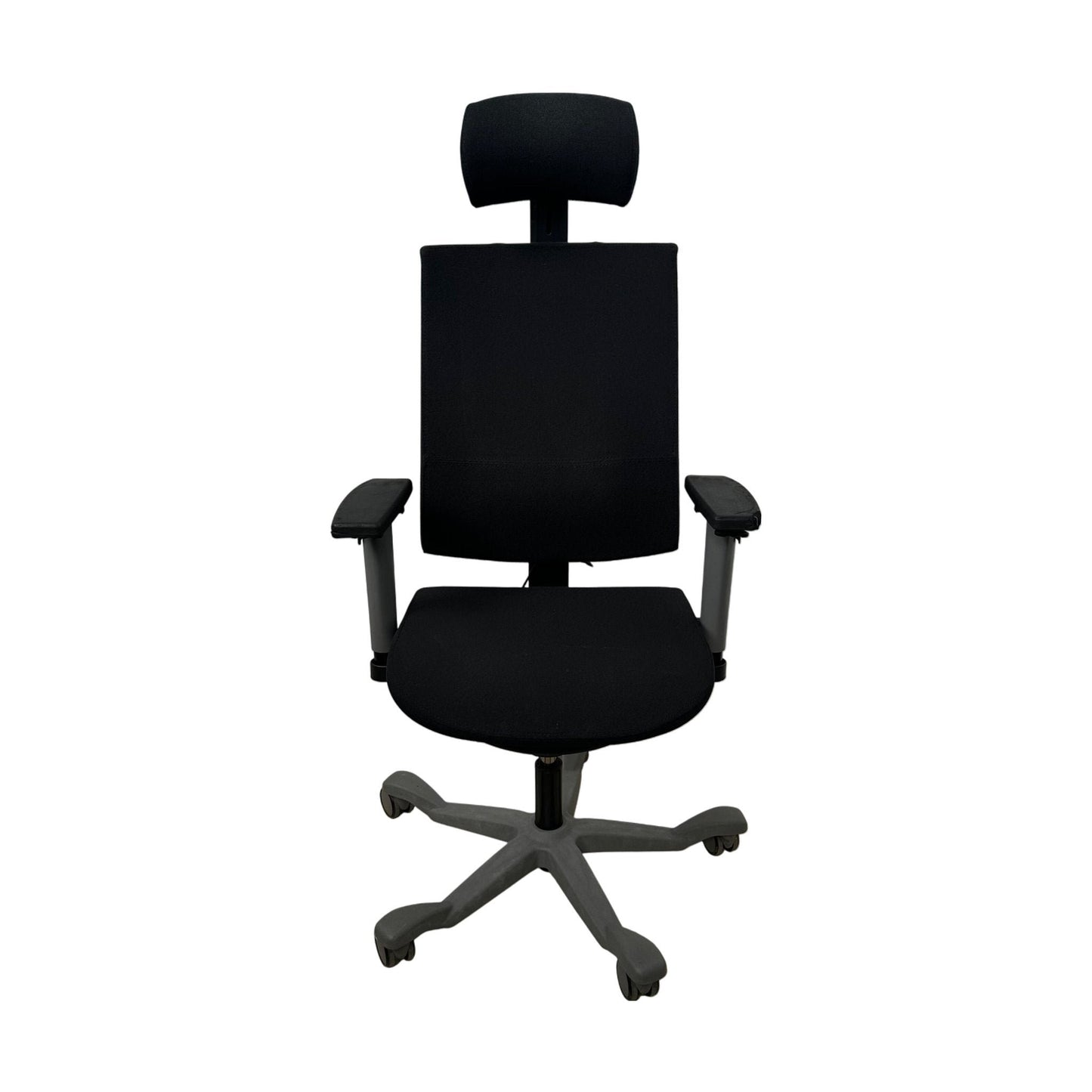 Kontorstol fra ISKU, Slim, svart