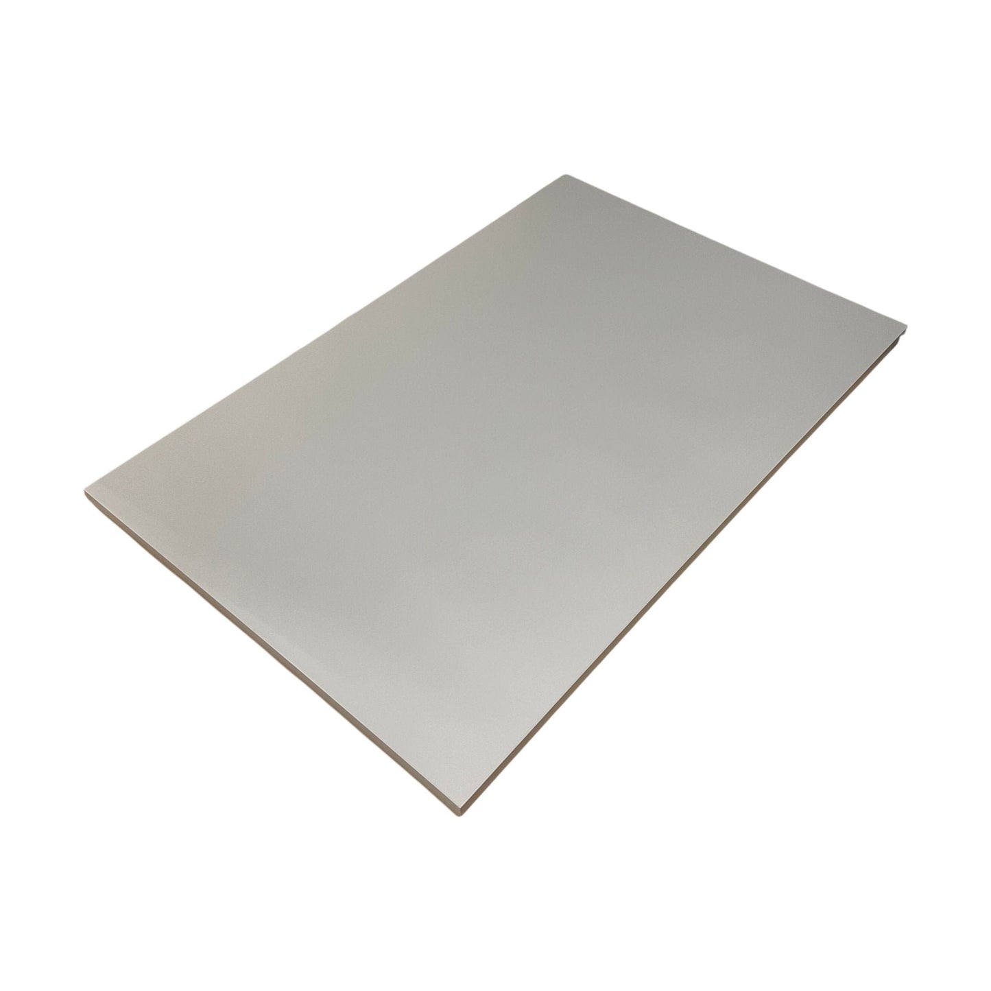 Bordplate i grå melamin, 120x80 cm