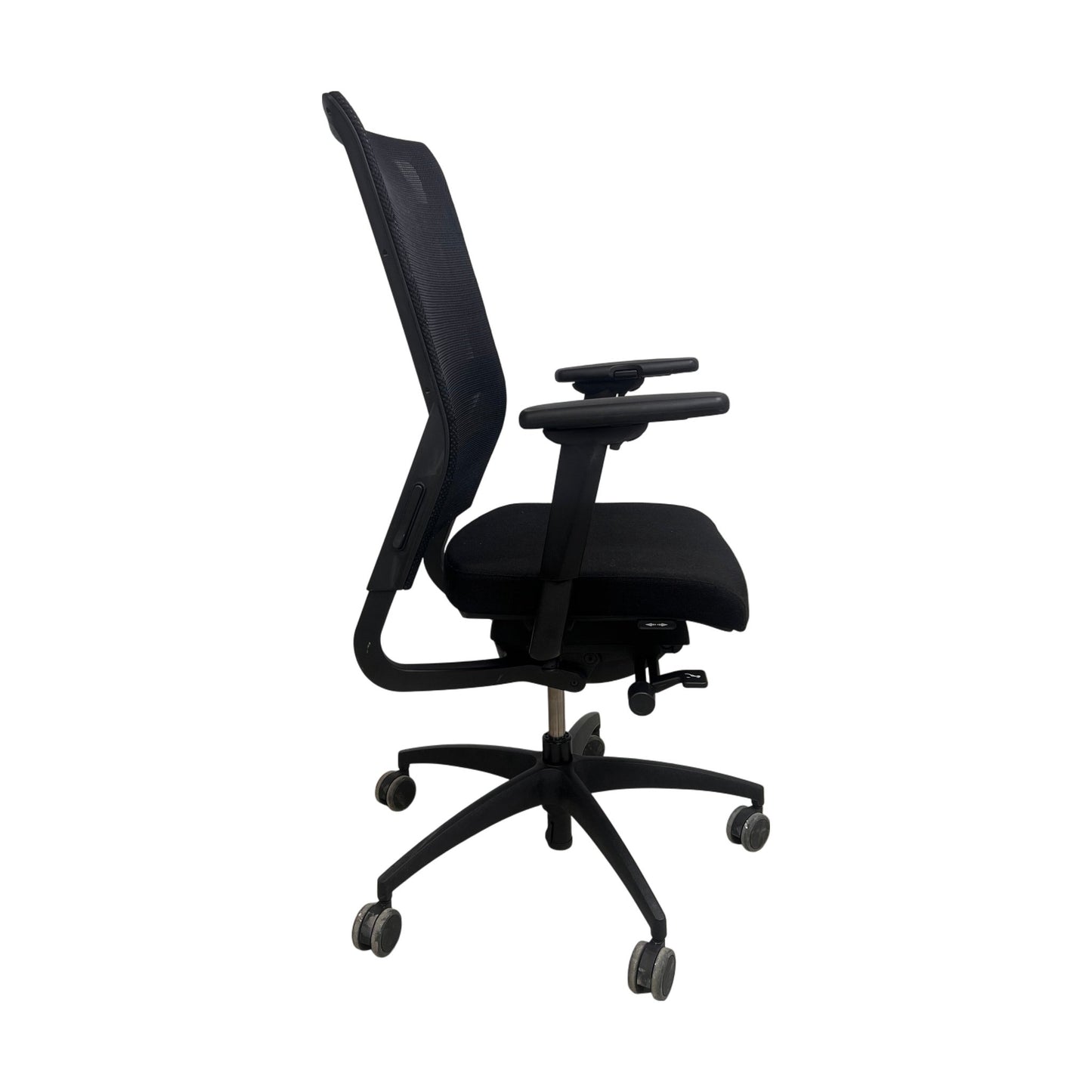 Kontorstol Wagner Ergomedic 100-1, svart