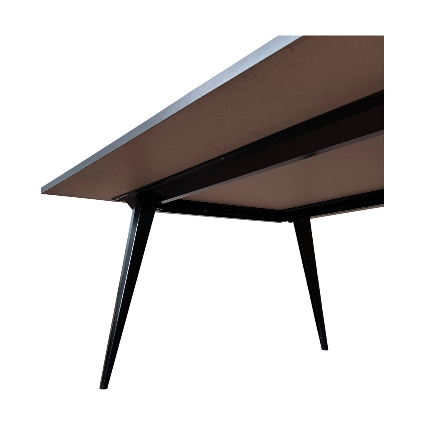 Møtebord fra Edsbyn, sort, 550x150 cm