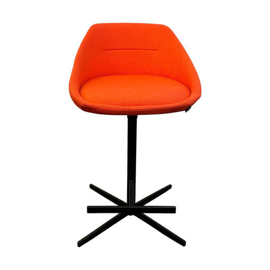 Ezy barstol fra Offecct, rød, 85 cm høy