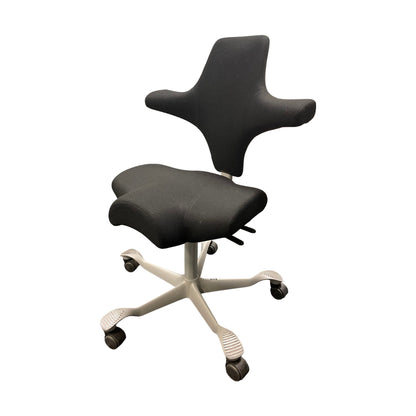 Håg Capisco 8106 kontorstol, svart tekstil