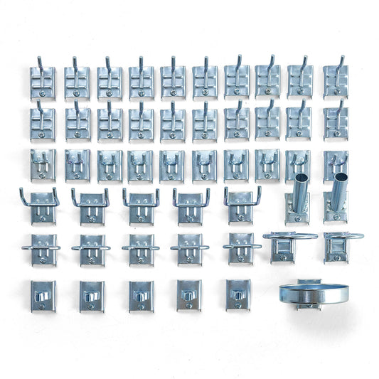 Kroksett stort, 50 blandede kroker fra AJ Produkter