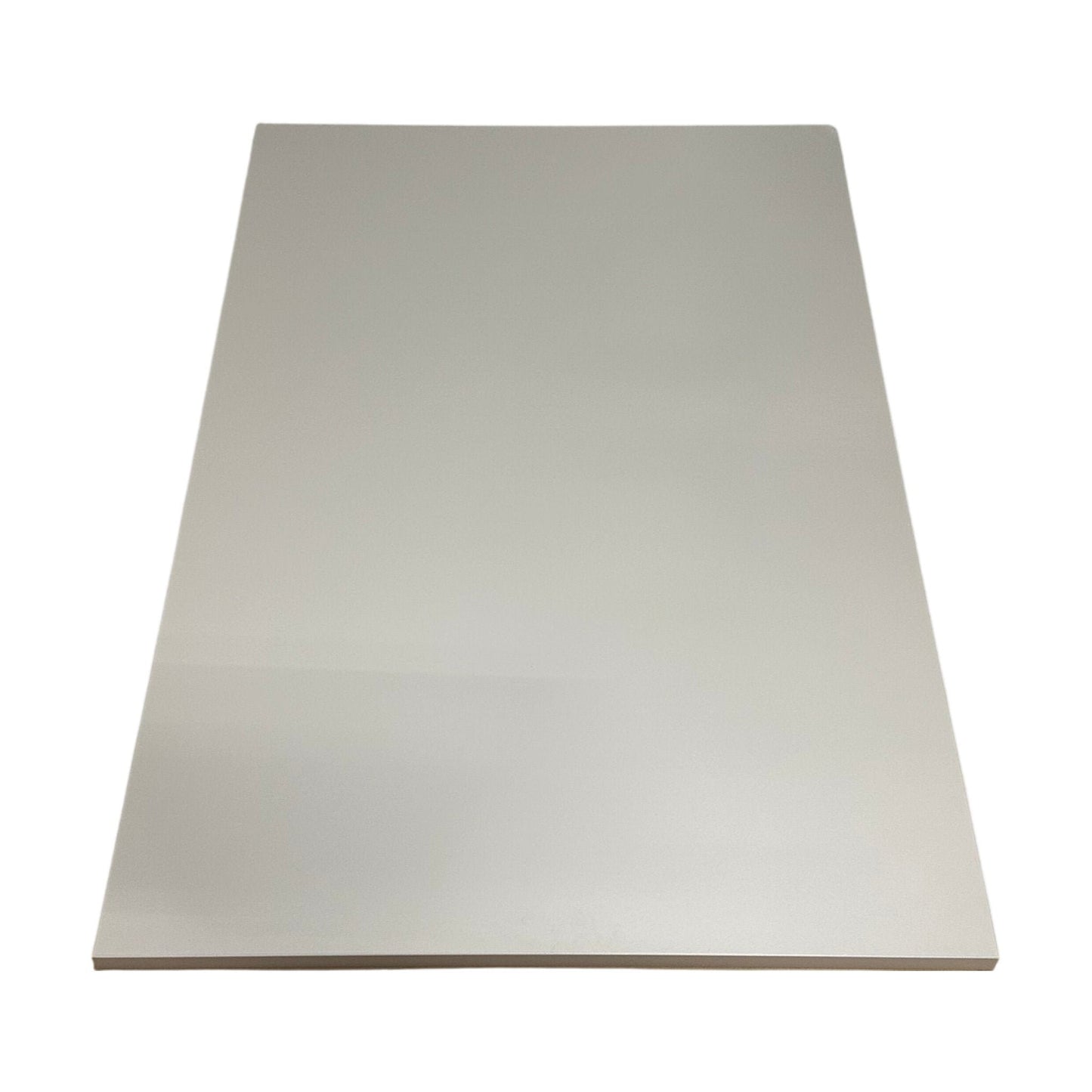 Bordplate i grå melamin, 120x80 cm