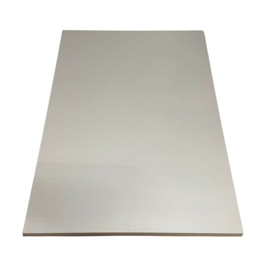 Bordplate i grå melamin, 120x80 cm