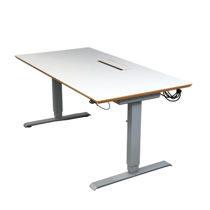 Skrivebord, elektrisk hev/senk fra LINAK. 160x90 cm