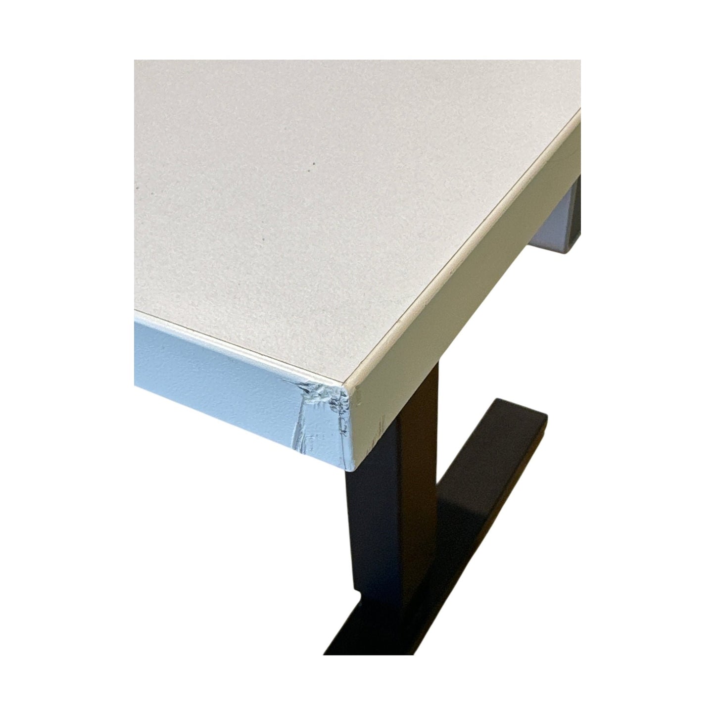 Elektrisk hev/senk skrivebord fra Linak, hvit, 160x80 cm