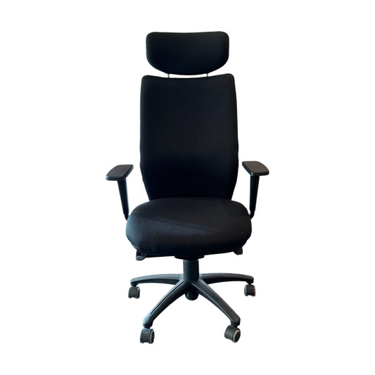 Sort Vela kontorstol fra Scan Sørlie