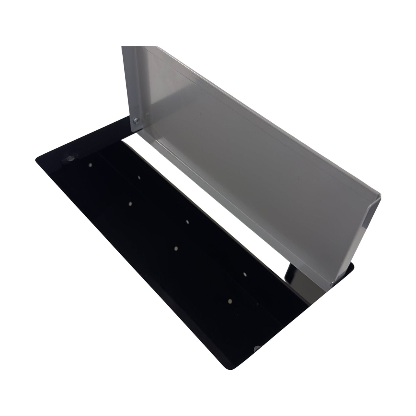 Elektrisk hev/senk skrivebord, hvit laminat, 180x90 cm