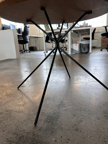 Sidebord i tre, trefarget, 60x60 cm