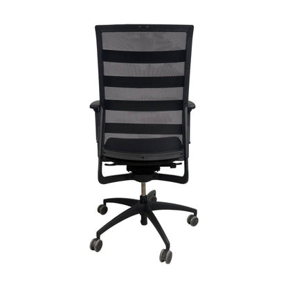 Kontorstol Wagner Ergomedic 100-1, svart