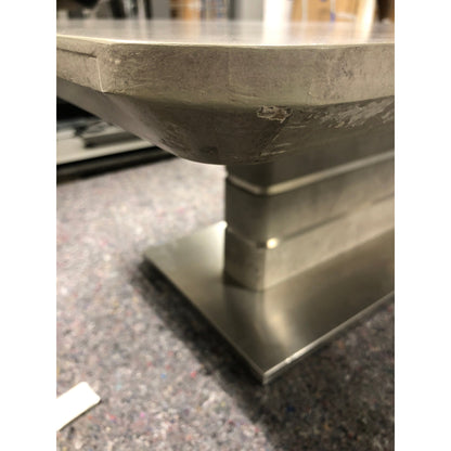 Porto Sofabord fra A-Møbler, 120x80 cm, imitert betong