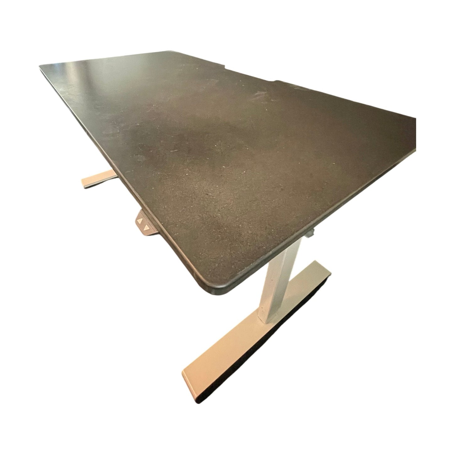 140x80 Linak elektrisk hev/senk skrivebord fra LINAK, grå, 140x80 cm