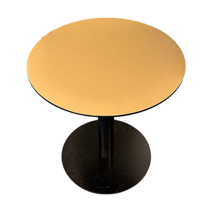 Loungebord med trefarget plate, 70x73 cm