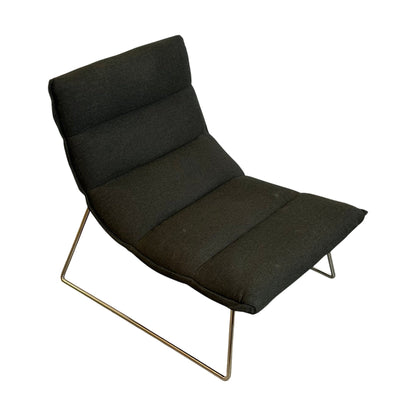 Lenestol fra Secundo, mørk grå