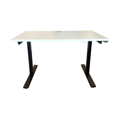 Elektrisk hev/senk skrivebord 120x80 cm, hvit, Linak