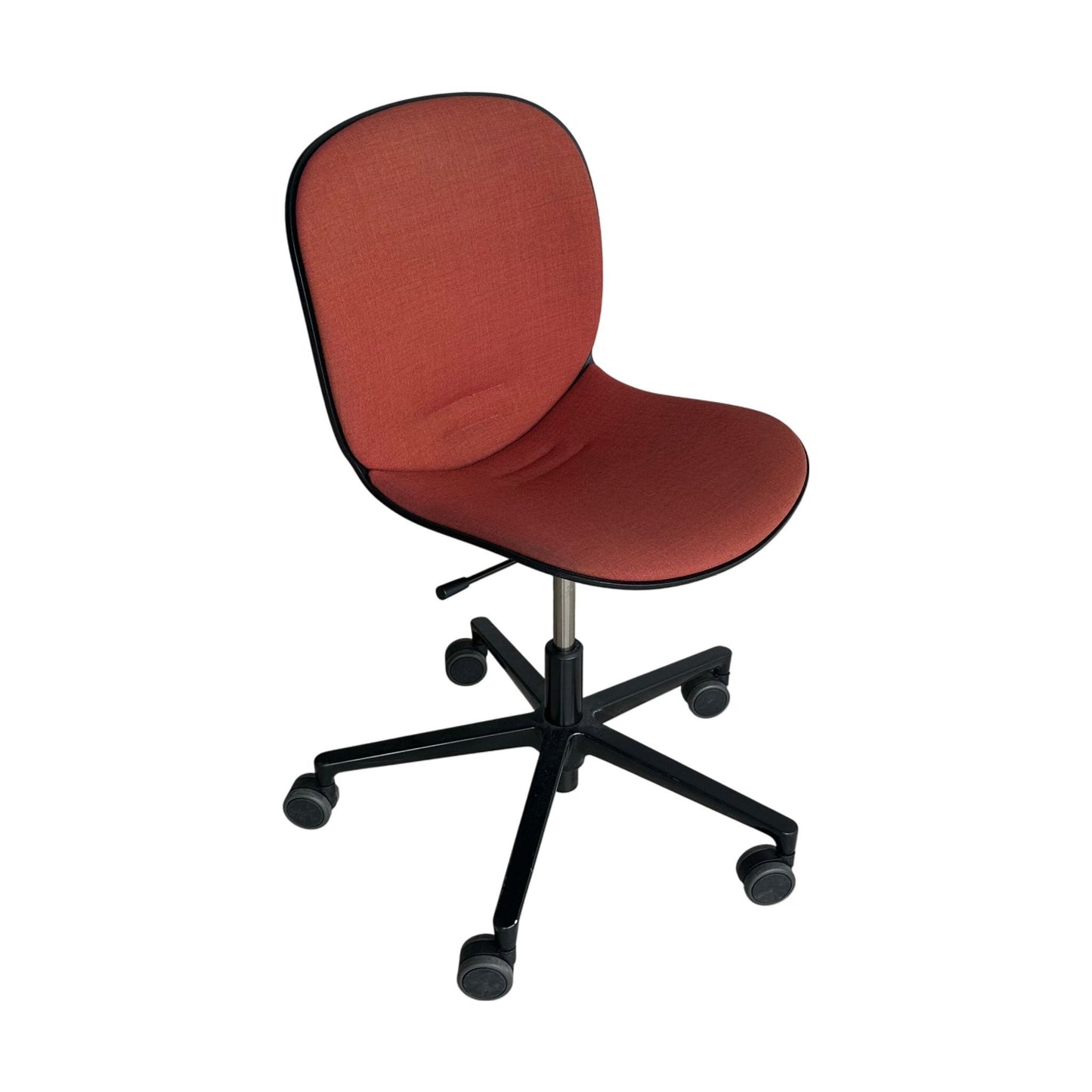 RBM Noor 6070SB møteromsstol, rød, høydejusterbar