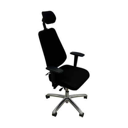 Kontorstol RBM 839 fra RBM, svart stoff