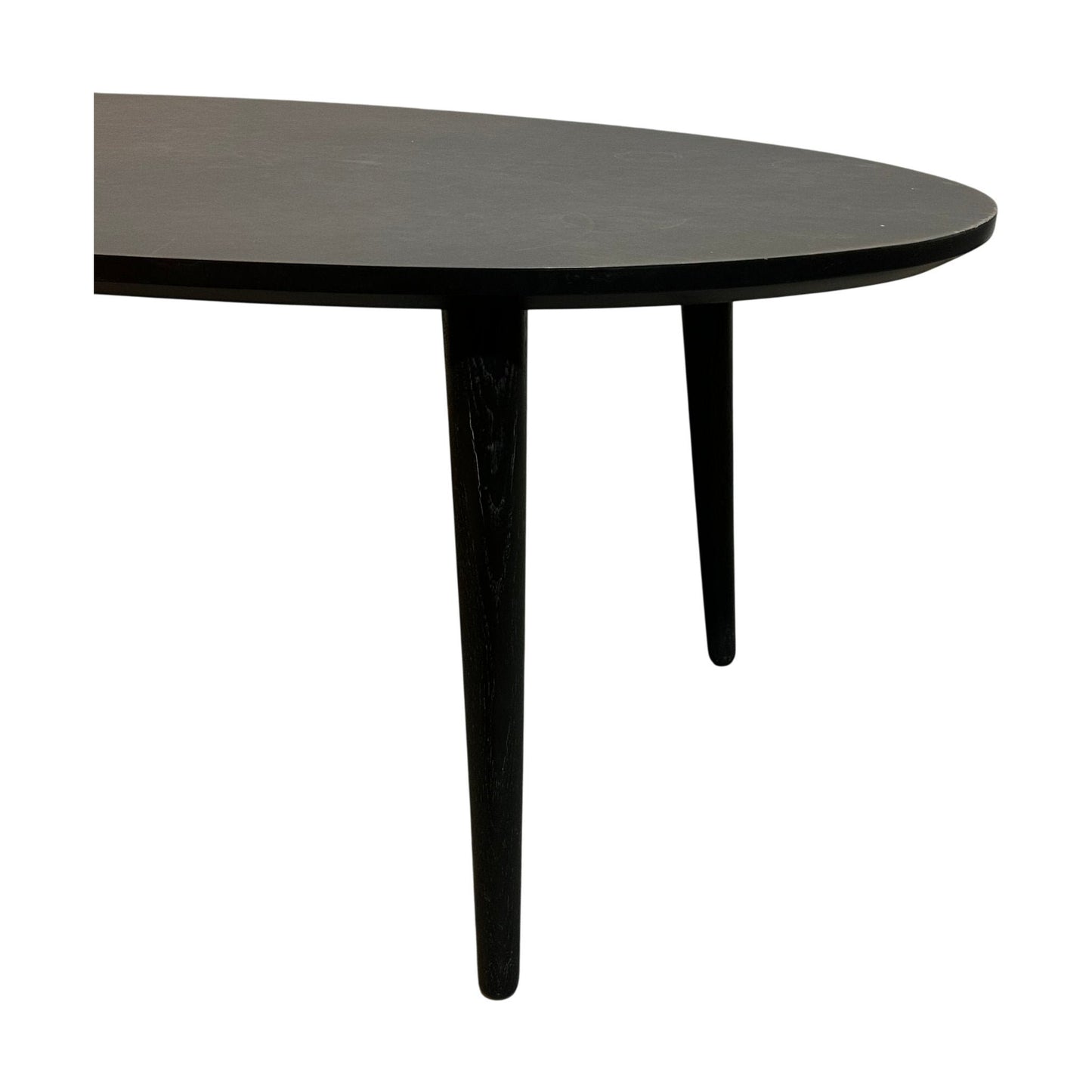 Snedkergaarden sofabord, sort, 120x60 cm