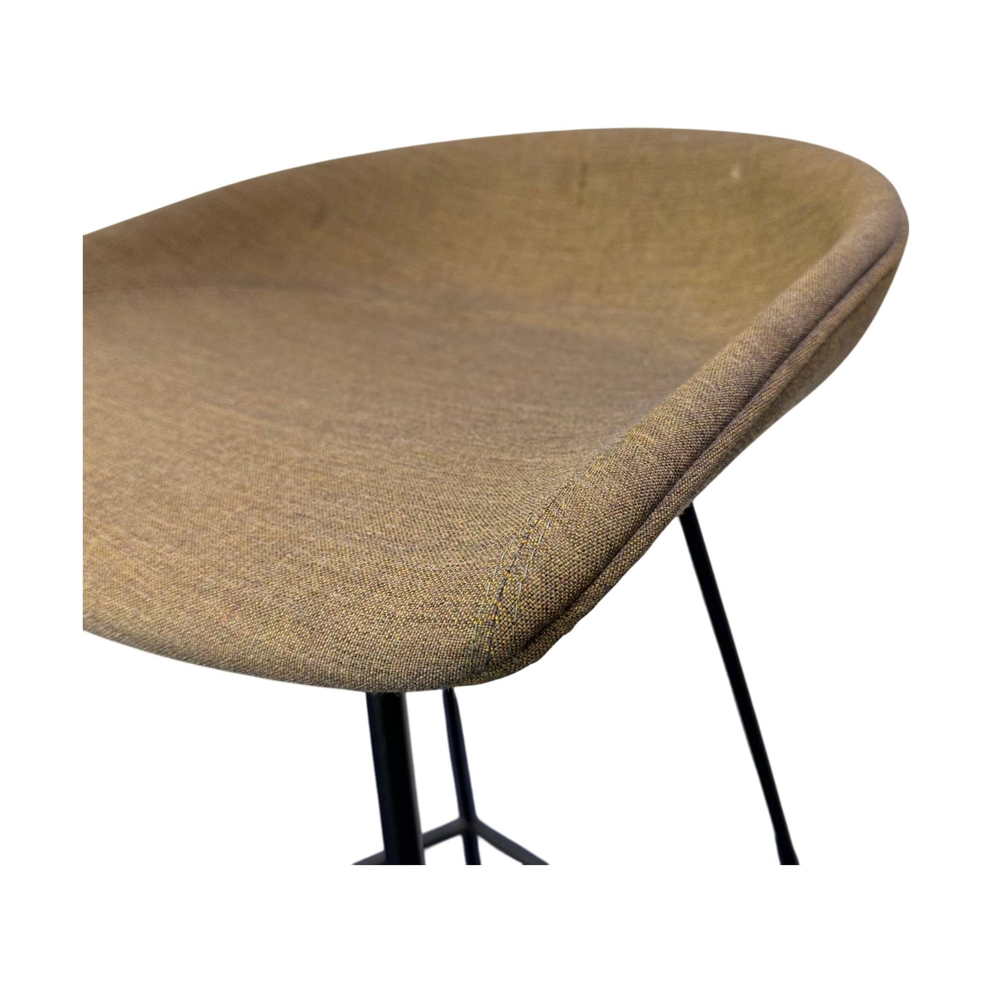 HAY About A Stool, barstol i grønn/gul