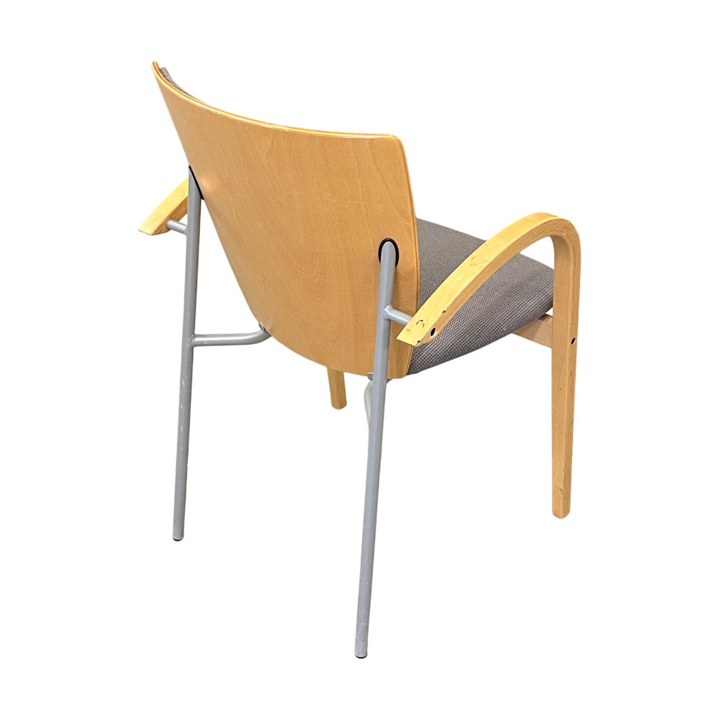 Møteromsstol, grå, stablebar