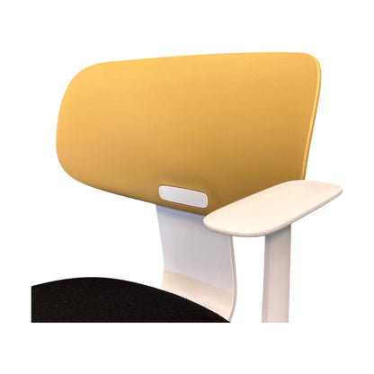 Tion møteromsstol fra HÅG, svart og gul