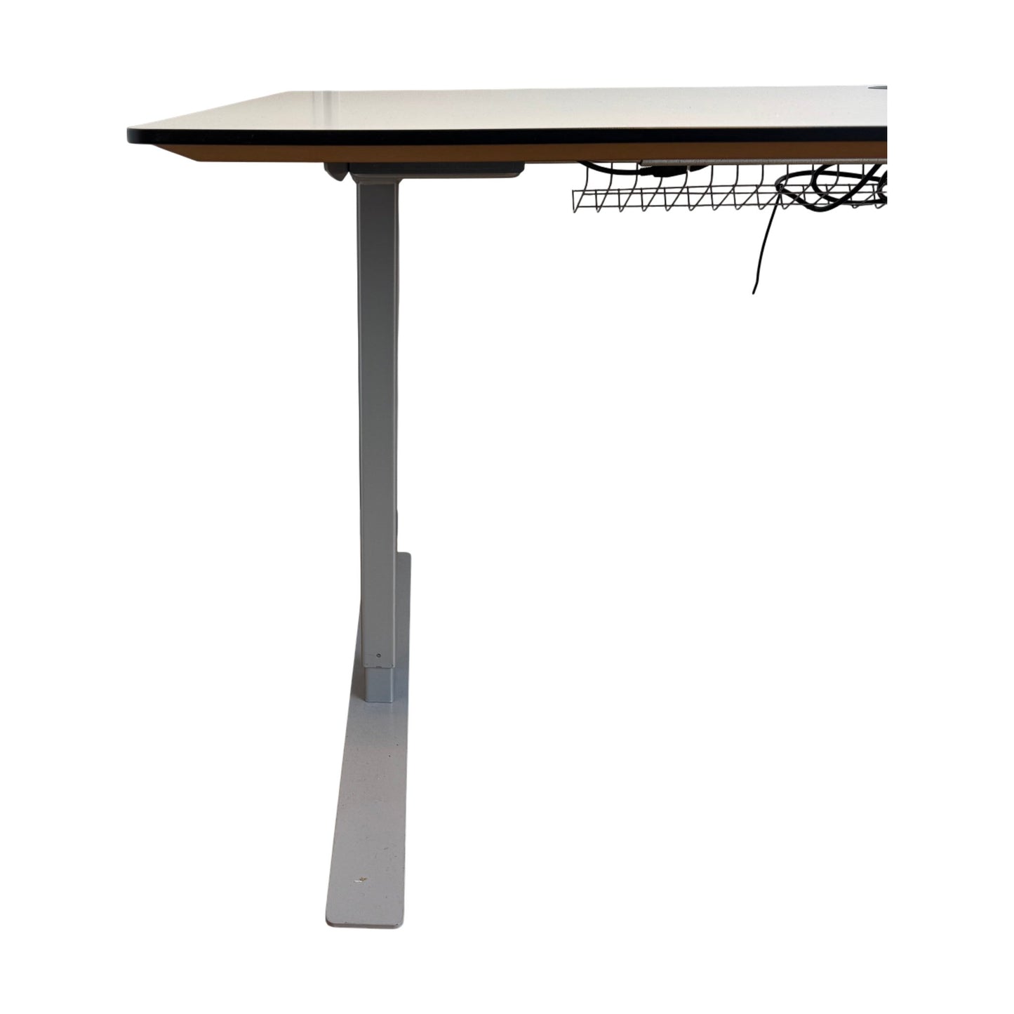 Skrivebord m/og kabelhull, 160cm