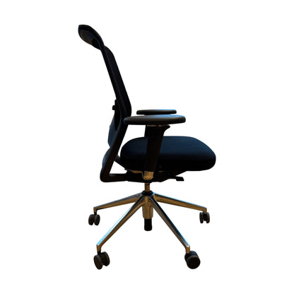 Kontorstol Vitra ID Mesh, svart